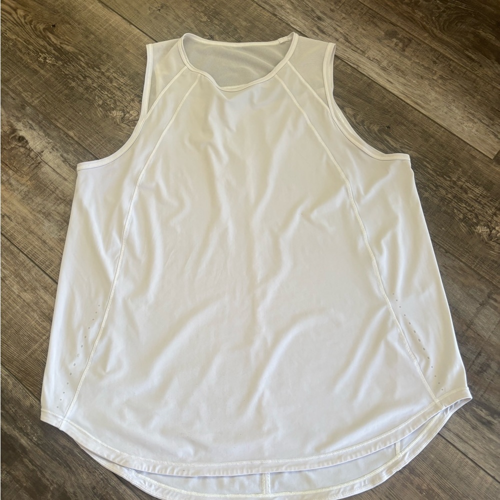 lululemon athletica White Muscle Tee